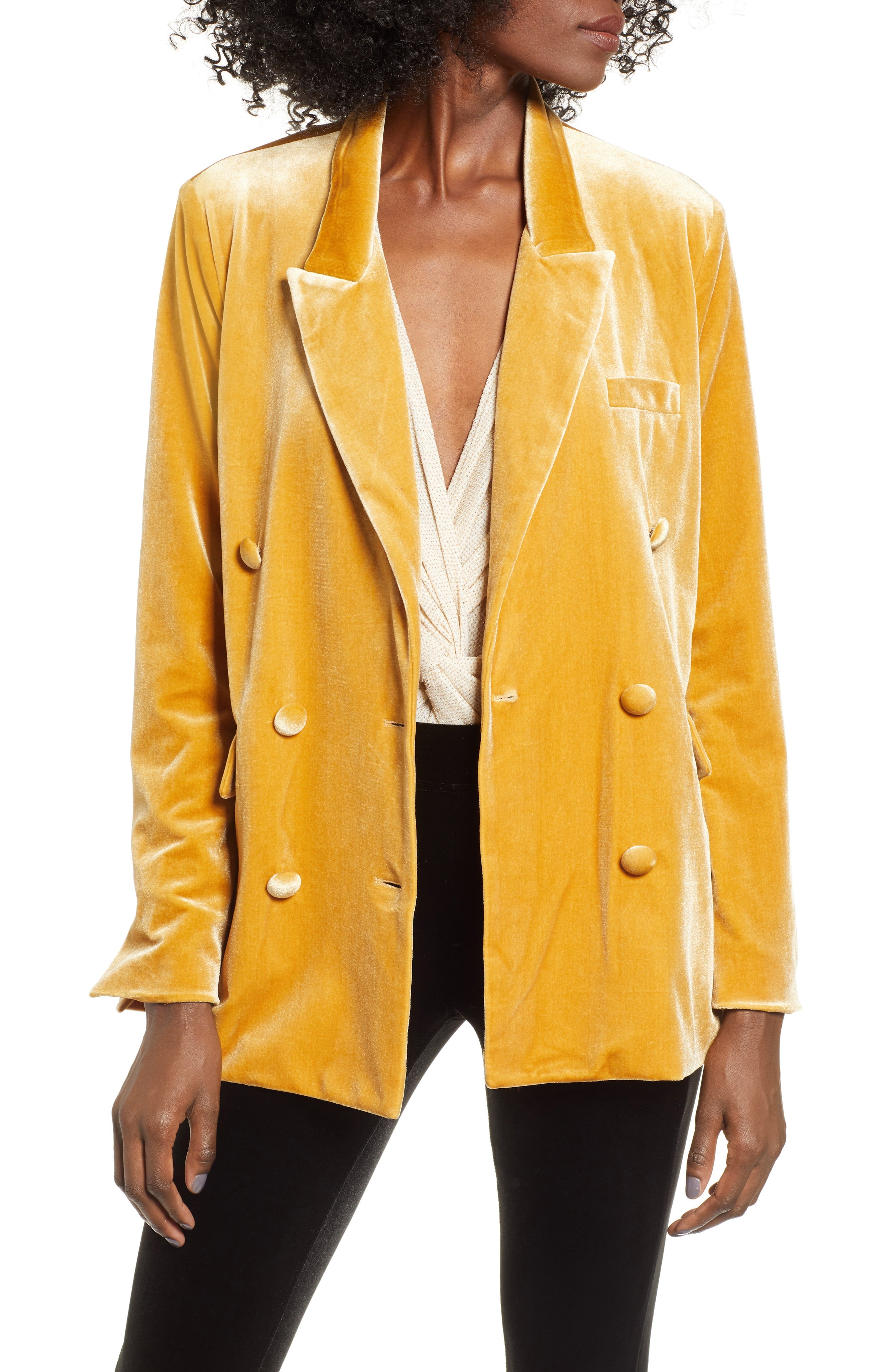 Women's Blanknyc Relaxed Velvet Blazer | Nordstrom