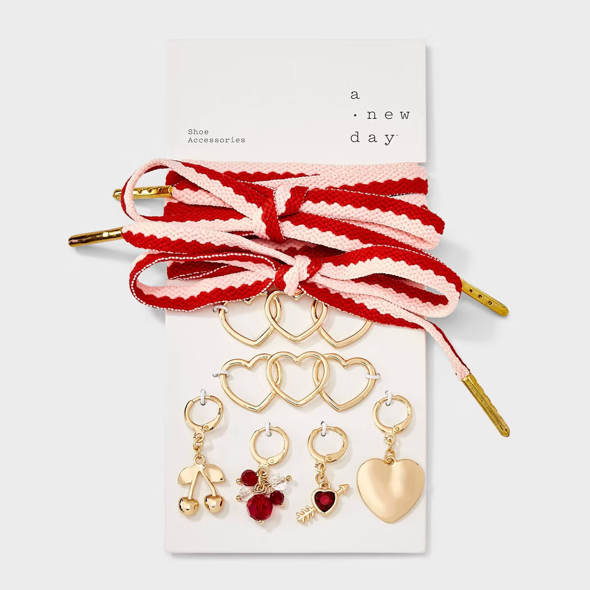 Hearts Shoe Accessory Set - A New Day™ Red | Target