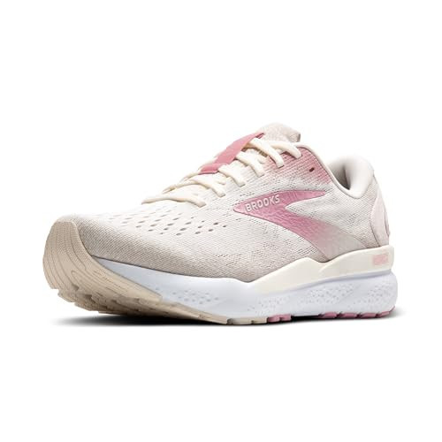 Brooks Women’s Ghost 16 Neutral Running Shoe - Coconut/Zephyr/White - 8.5 Medium | Amazon (US)