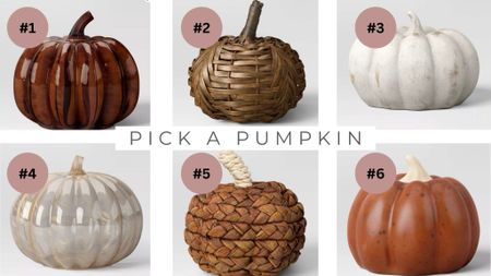 Pick a pumpkin any pumpkin! 

#LTKhome #LTKSale #LTKSeasonal