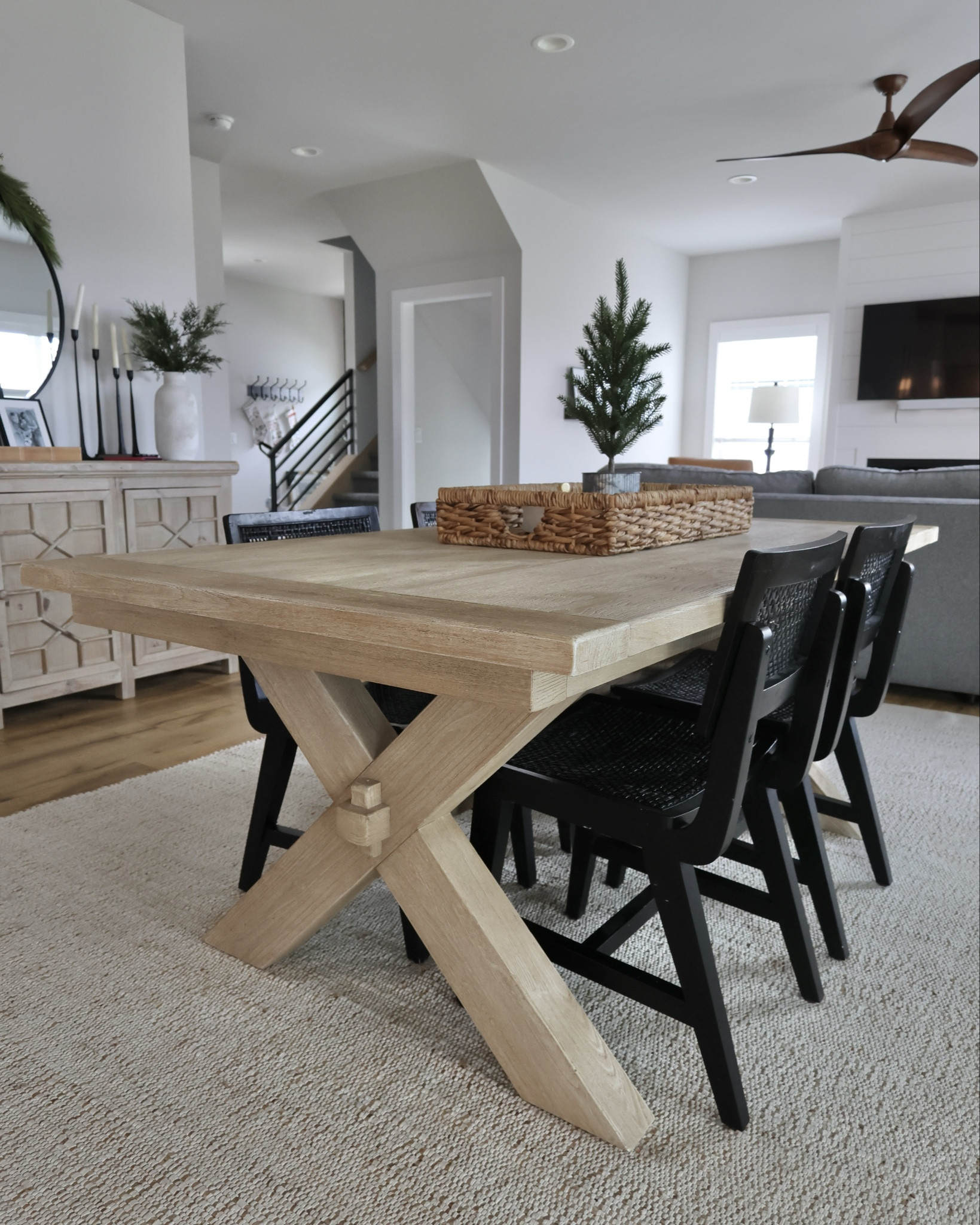 Morgan’s dining room furniture—
They no longer sell these exact chairs but I linked some that are similar! 