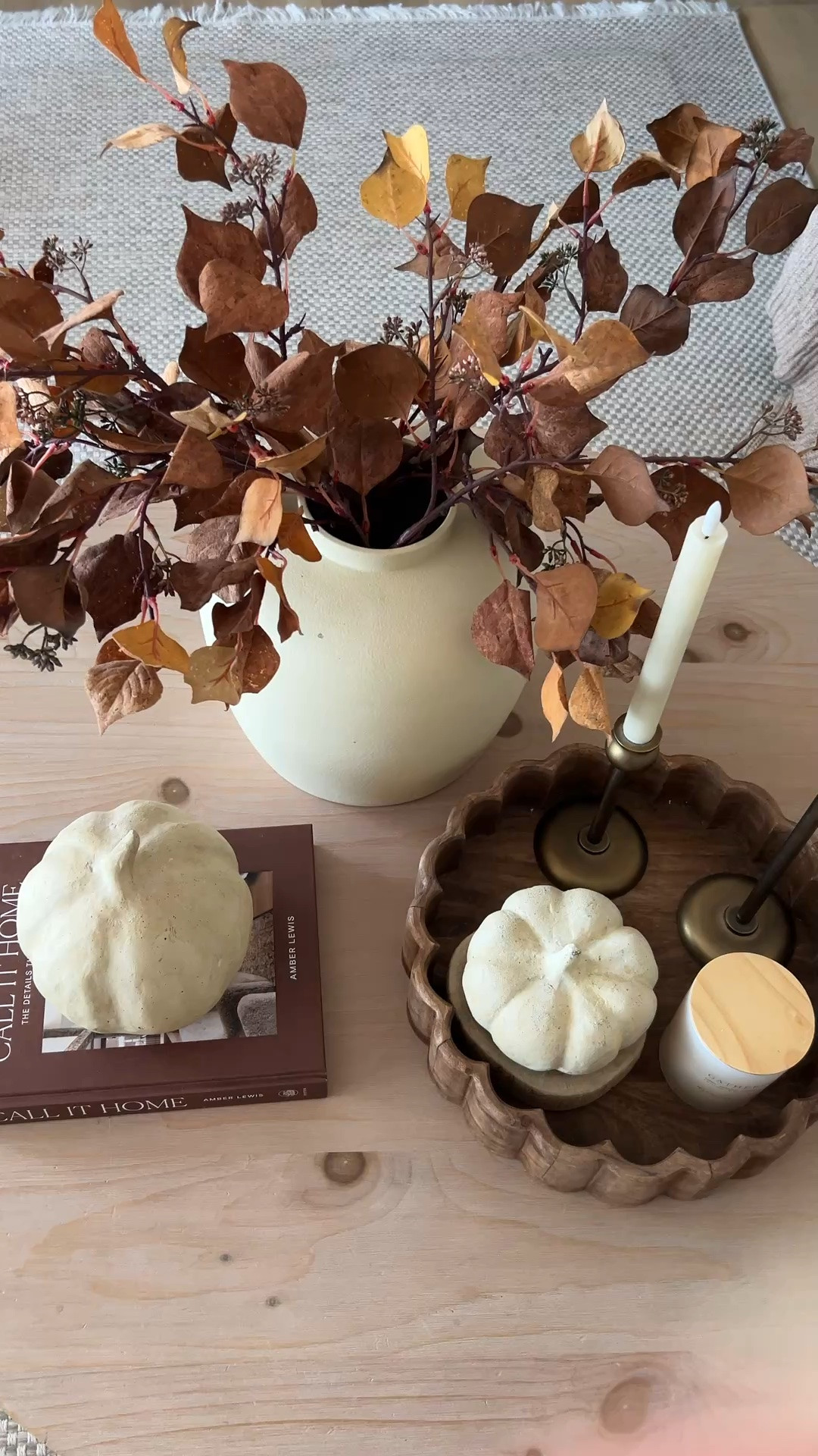 Fall coffee table decor

#LTKHome #LTKSeasonal