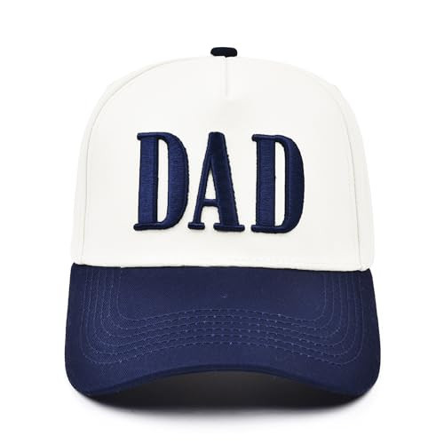 KIDHABE Dad Trucker Hats for Men, Embroidered Baseball Cap, Fathers Day Birthday Gifts from Daughter Son, New Dad Gifts Fathers Blue | Amazon (US)
