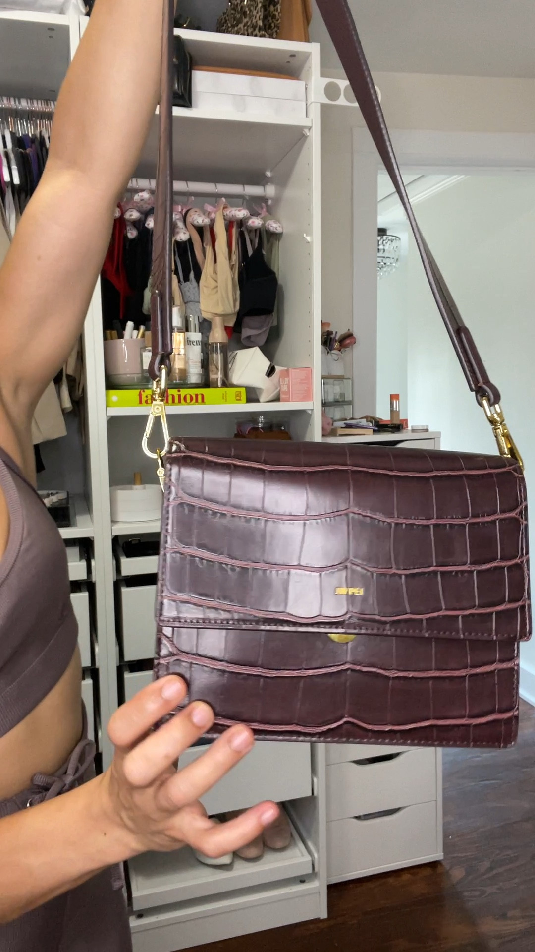 This faux crossbody by from Amazon looks high end but is under $100! 

#LTKunder50 #LTKSeasonal #LTKunder100