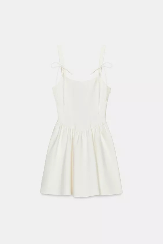 CORSETRY-INSPIRED VOLUME DRESS | Zara US