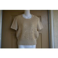 Vintage 90S 1990S Escada By Margaretha Ley 38 Sweater With Gold Sparkle | Etsy (US)