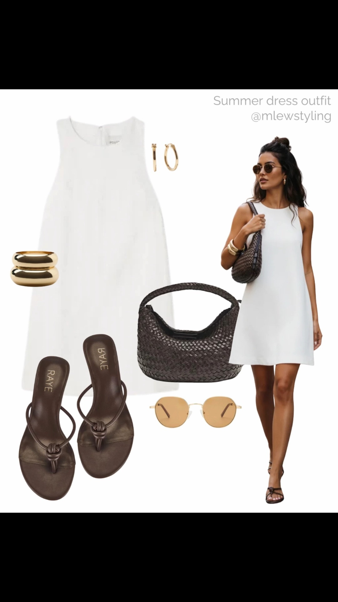 White linen mini dress - such a versatile wardrobe staple ✨✨

Tags: elevated summer outfit, POSSE linen dress, raye kitten heel sandals, leather handbag, Zara gold stacked bracelets, neutral vacation outfit

#LTKsummer #LTKdresses #LTKtravel