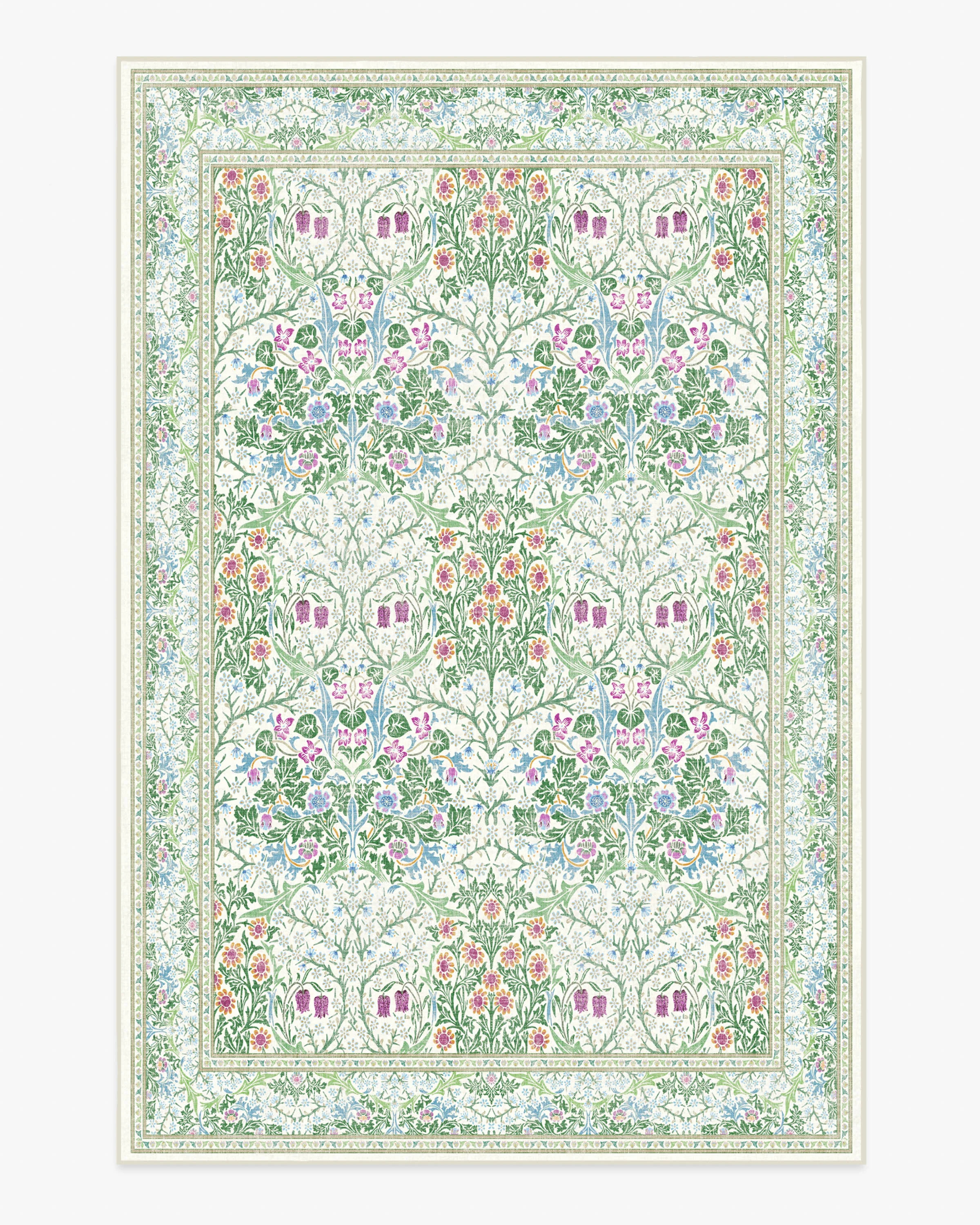 Blackthorn Berry Multicolor Rug | Ruggable