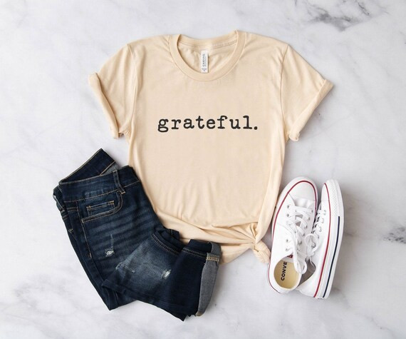 Grateful T-Shirt | Etsy (US)