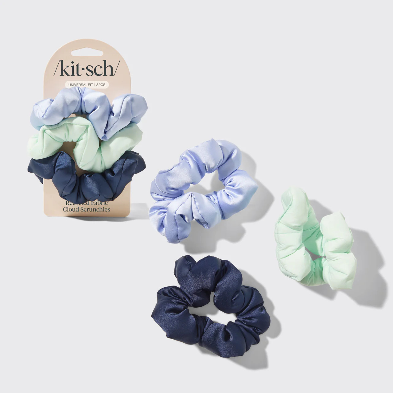 Garden Bouquet Cloud Scrunchies 3pc Set | Kitsch