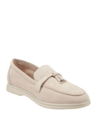 Women's Yanelli Suede Slip On Loafer Flats | Bloomingdale's (US)