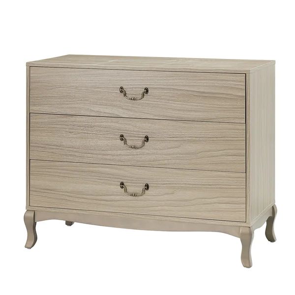 Leona 3 Drawer 36'' W Dresser | Wayfair North America