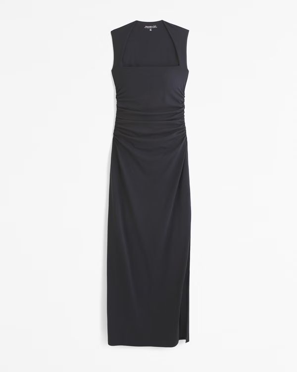 Women's The A&F Ava Knit Maxi Dress | Women's Dresses & Jumpsuits | Abercrombie.com | Abercrombie & Fitch (US)