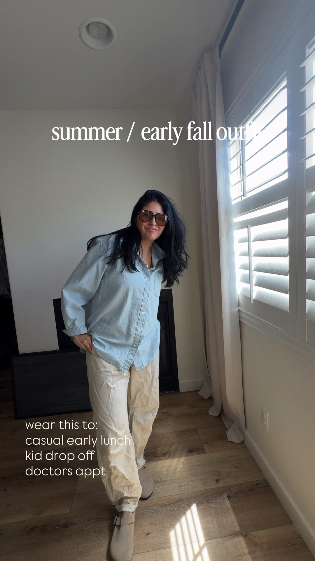 summer / early fall outfit 

medium in the top

#LTKootd #LTKmomlife #LTKgrwm