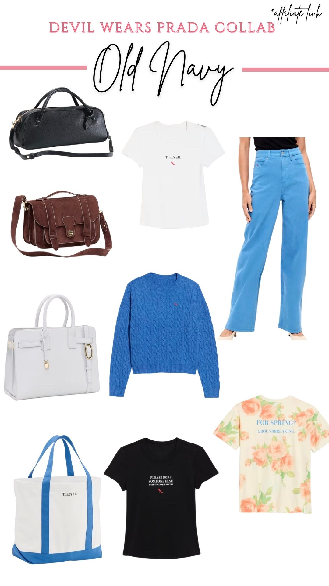 Old Navy Devil Wears Prada collection! 