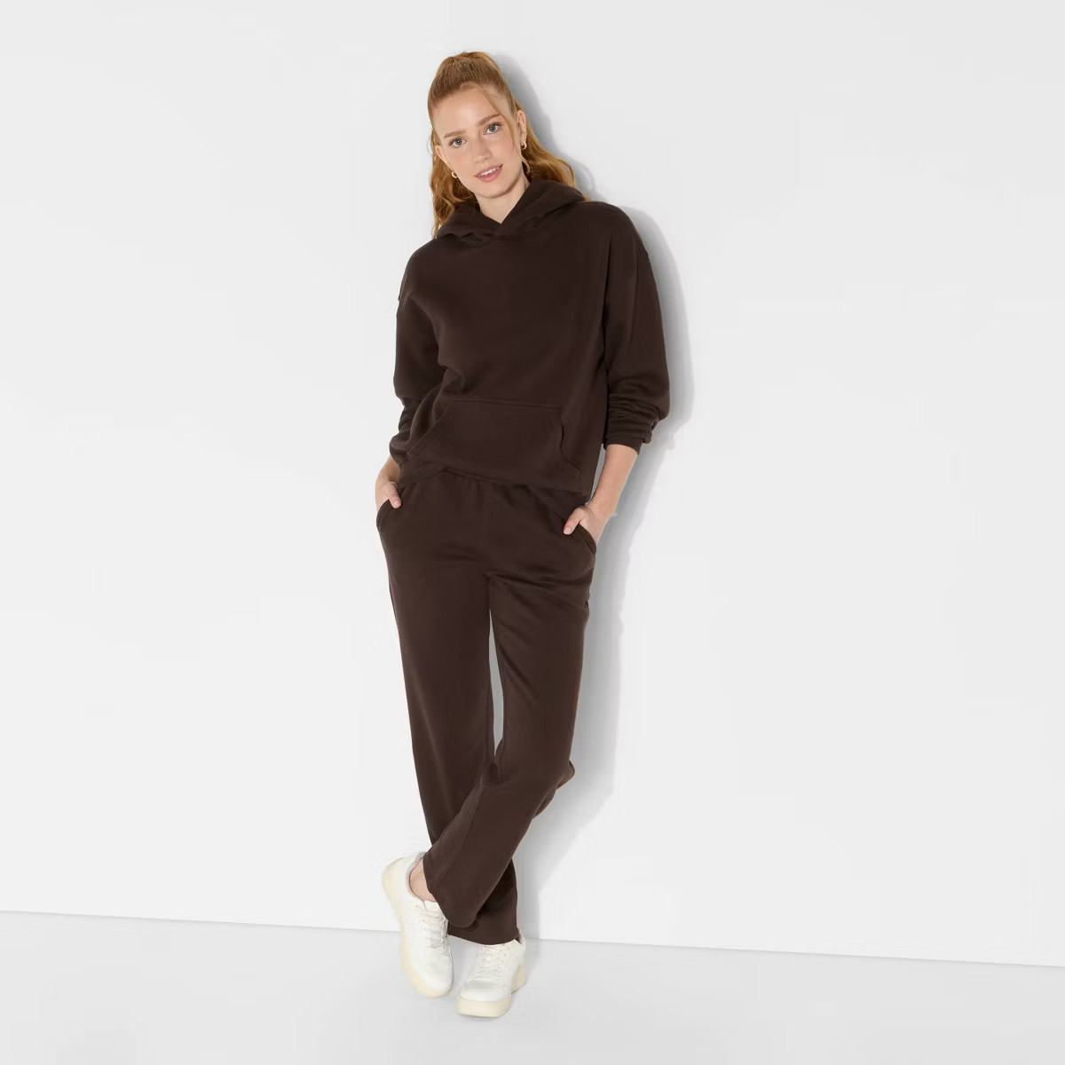 Women's Mid-Rise Slim Straight Sweatpants - Wild Fable™ | Target