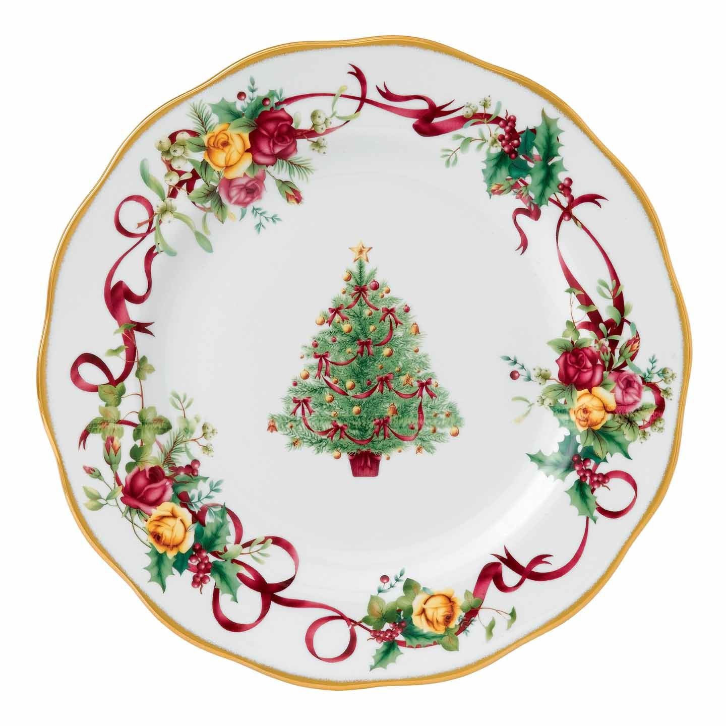 Royal Albert Old Country Roses Christmas Dinner Plate | Royal Albert | Wedgwood