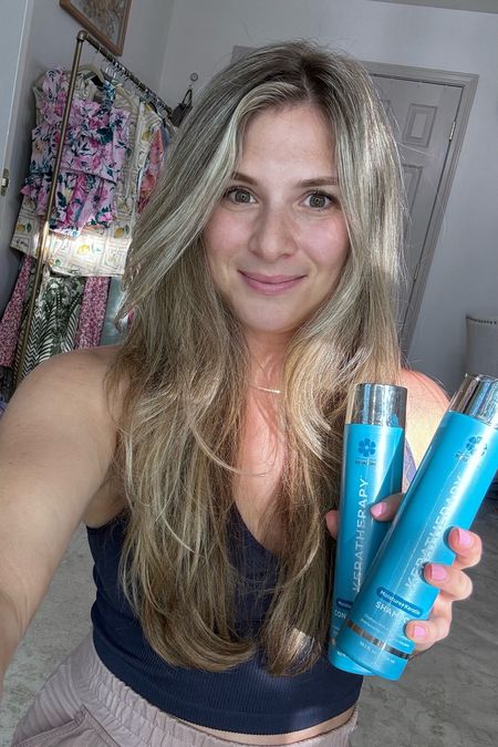 What I’ve been using to make my hair feel so silky and soft - no frizz! It’s a Brazilian blowout at home!! Love all of these keratin shampoos, I need more other product but their styling cream 

#LTKFindsUnder50 #LTKBeauty #LTKStyleTip