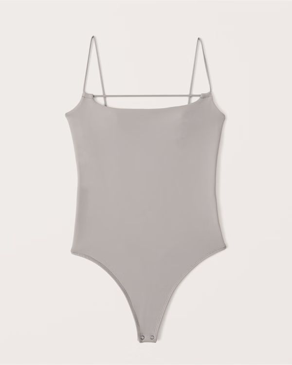 Women's Double-Layered Seamless Strappy Cami Bodysuit | Women's Tops | Abercrombie.com | Abercrombie & Fitch (US)