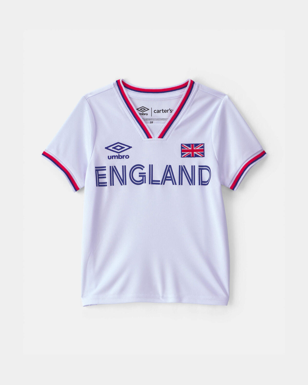 Toddler Umbro England Soccer Jersey - White | Carter's | Carter's Inc