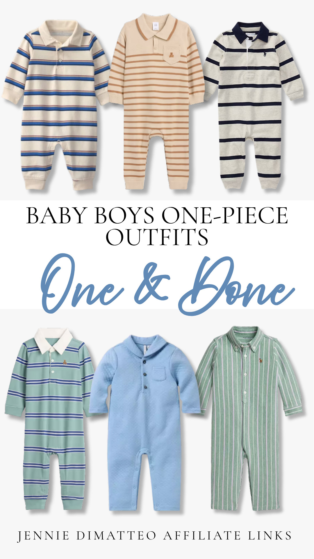 One & done 🤍 The easiest little outfits for baby boys! Love these striped + collared one-pieces for an instant put-together fall look 🍂

#BabyBoyStyle #BabyBoyFashion #BabyBoyFallFashion #BabyBoyOutfits #FallBabyStyle #BabyFashion #BabyBoyClothes #FallFashion #OnePieceOutfit #BabyRompers #BabyStyle #LTKBaby #LTKKids #LTKFamily #LTKFinds 

 #LTKootd #LTKBaby #LTKKids