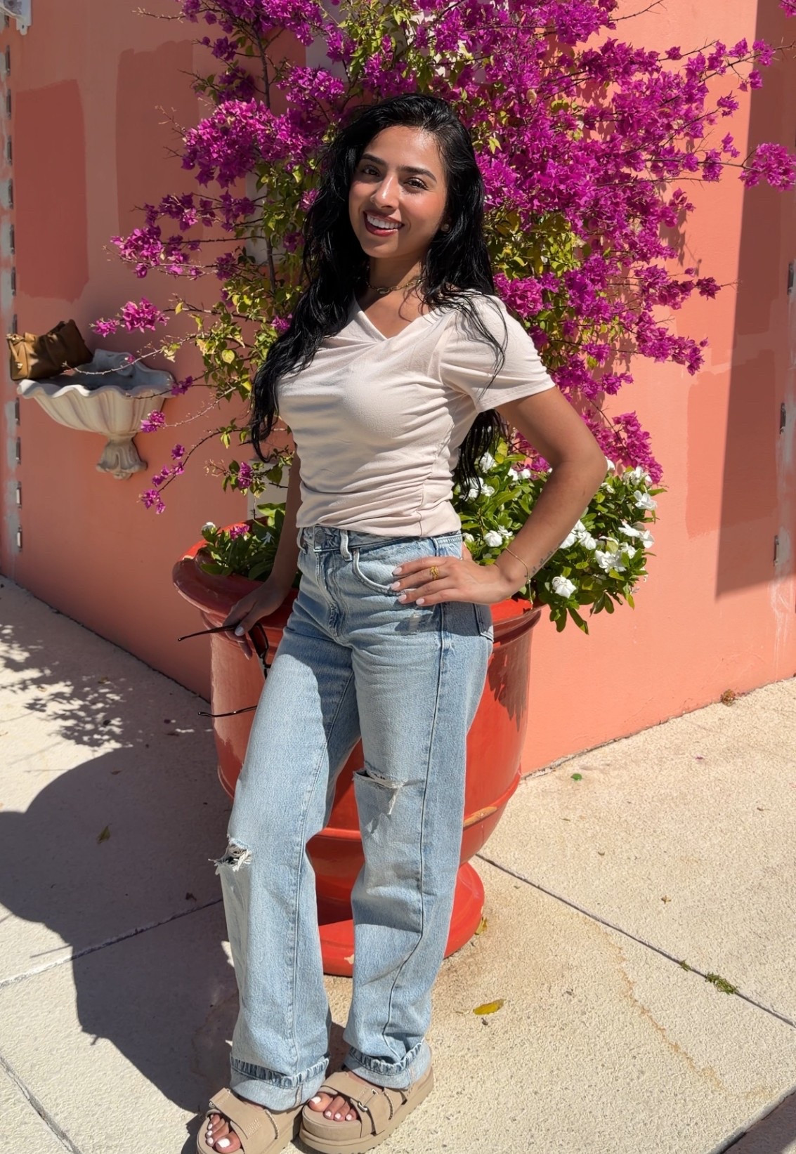 These are the most comfortable Ugg platform sandals ever!!!!!! And I got such a good deal on them at Nordstrom rack!!!! I walked so much in these and my feet didn’t hurt at all!!! 

#LTKPetite #LTKootd #LTKSaleAlert