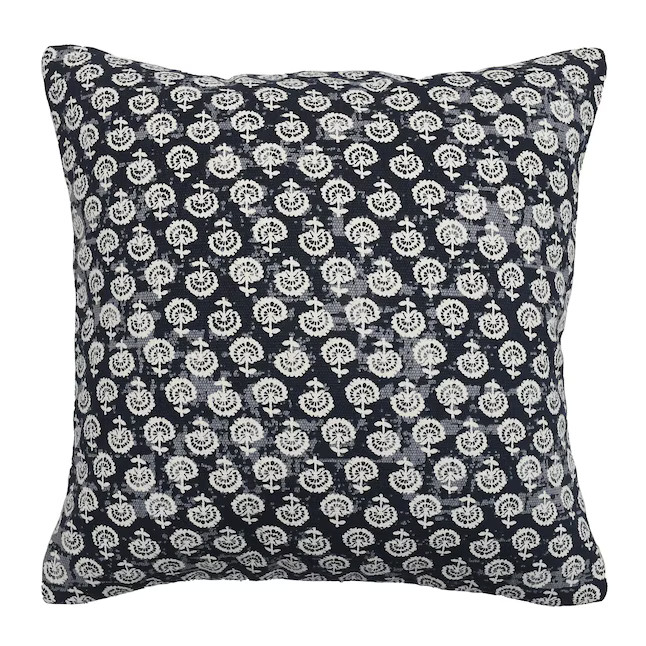 allen + roth 18-in x 18-in Multi Square Indoor Decorative Pillow | Lowe's