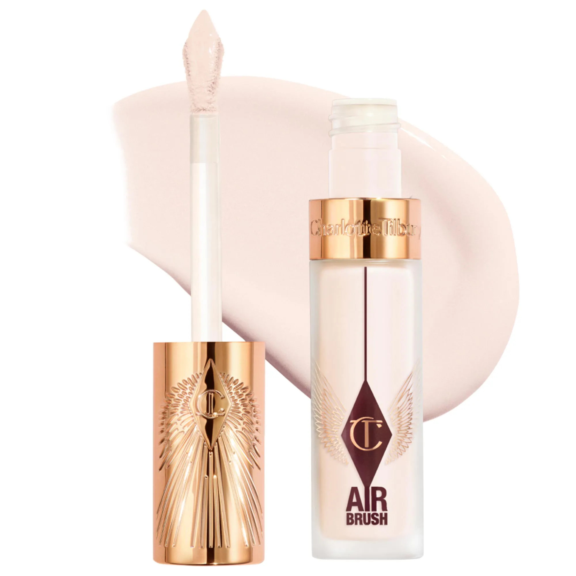 Charlotte Tilbury Airbrush Flawless Crease-Proof Long-Wear Blur Concealer with Hyaluronic Acid 1 Fair 0.29 oz/8.3 g | Sephora (US)
