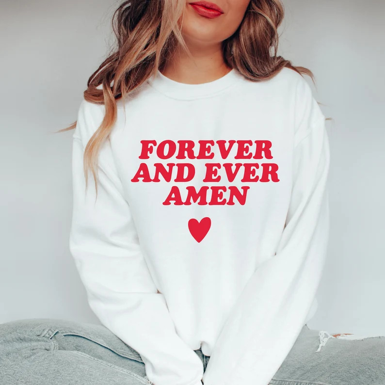 Forever and Ever Amen. Country Music Tee. Valentines Shirt. - Etsy | Etsy (US)