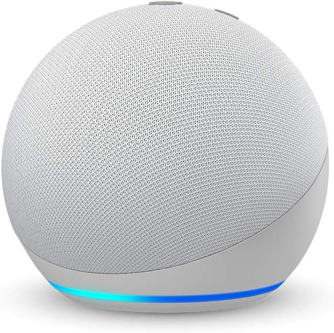 Echo Dot (newest generation - 2020 release) | Smart speaker with Alexa | Glacier White | Amazon (US)