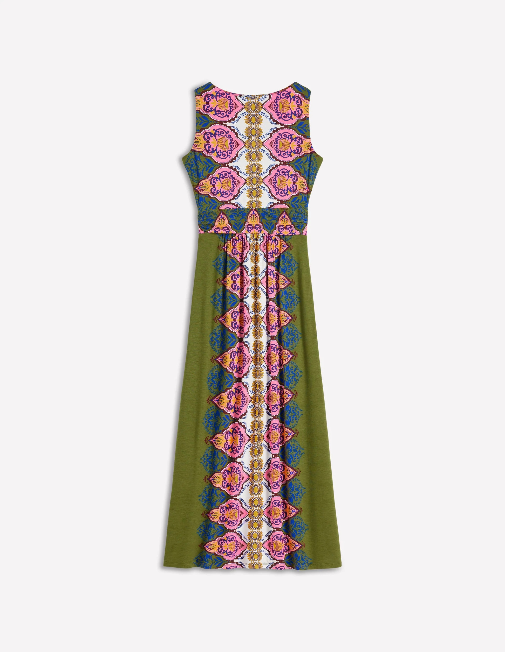 Antonia Jersey Maxi Dress-Multi, Ornamental Garden | Boden (US)