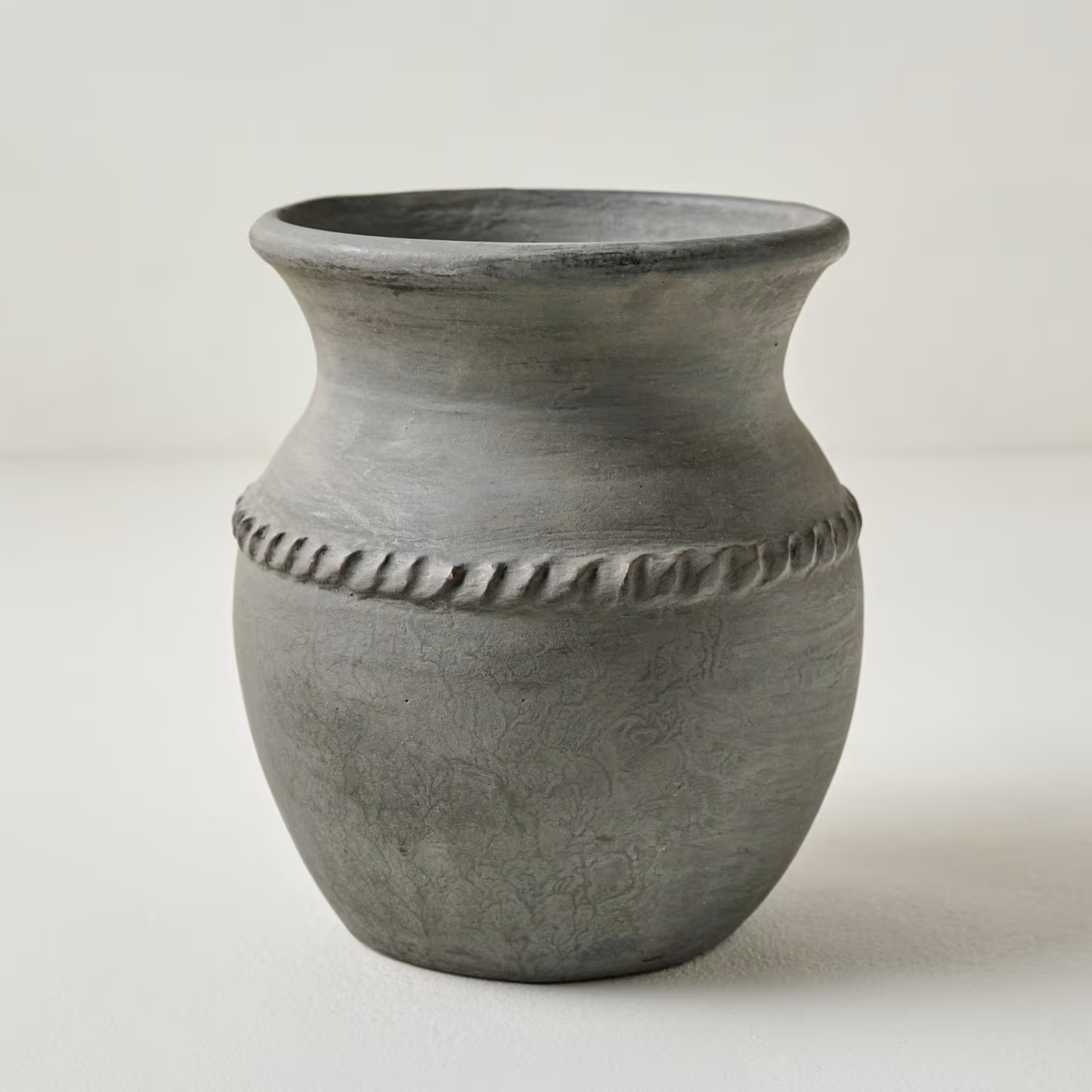 Camila Black Terracotta Vase | Magnolia