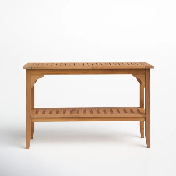 Summerton Rectangular Teak Outdoor Buffet & Console Table | Wayfair North America