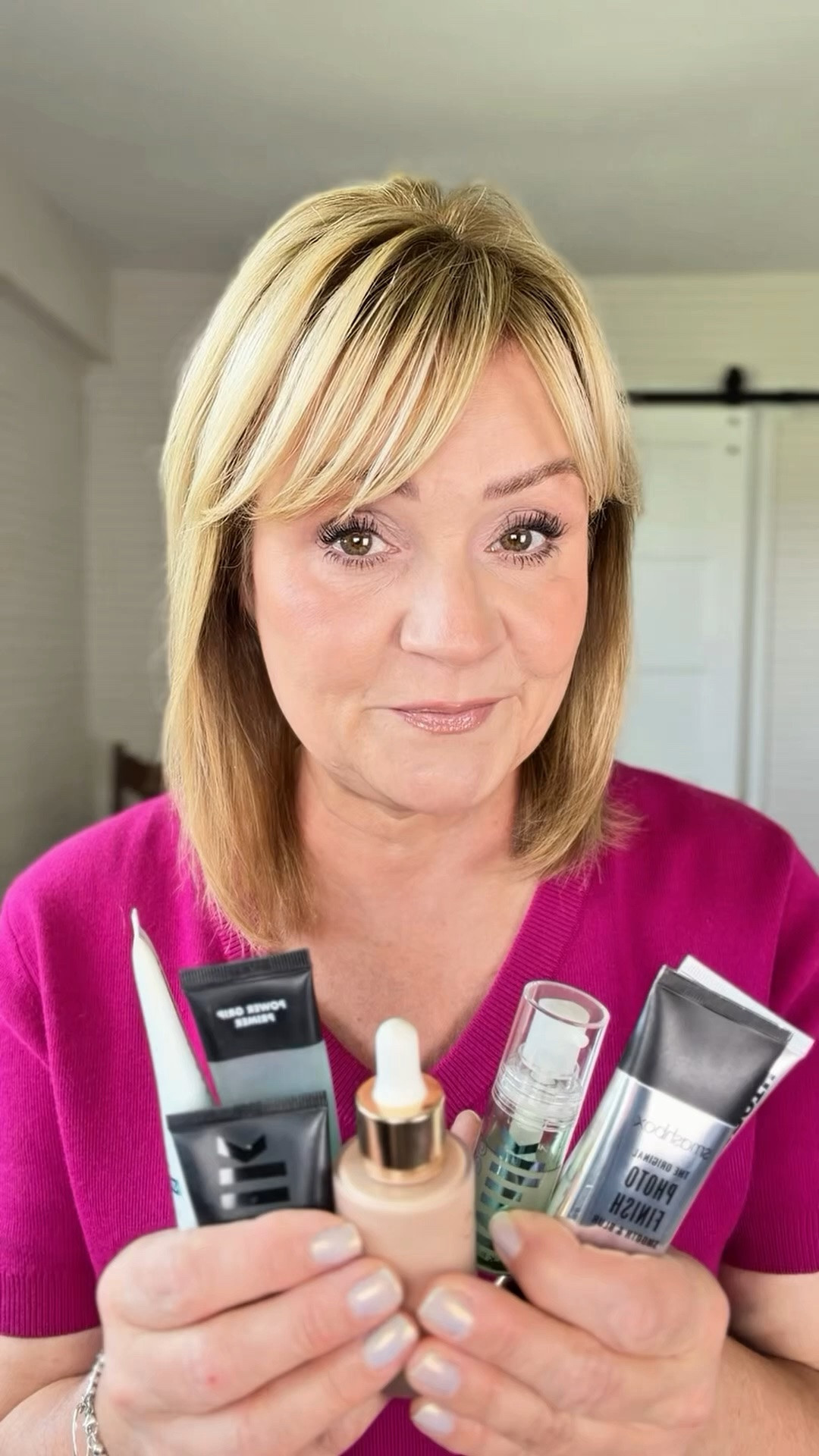 Choosing a makeup primer for long lasting makeup.

#LTKBeauty #LTKOver40