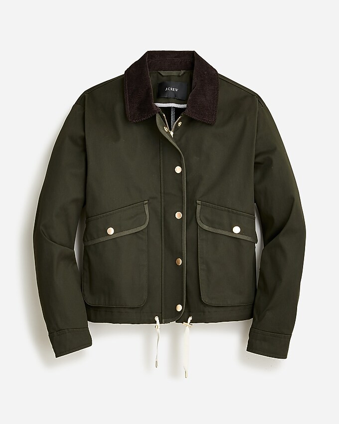 New cropped Barn Jacket™ | J. Crew US