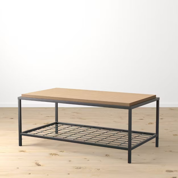 Ruby Wood and Metal Coffee Table - Brookside Home | Target