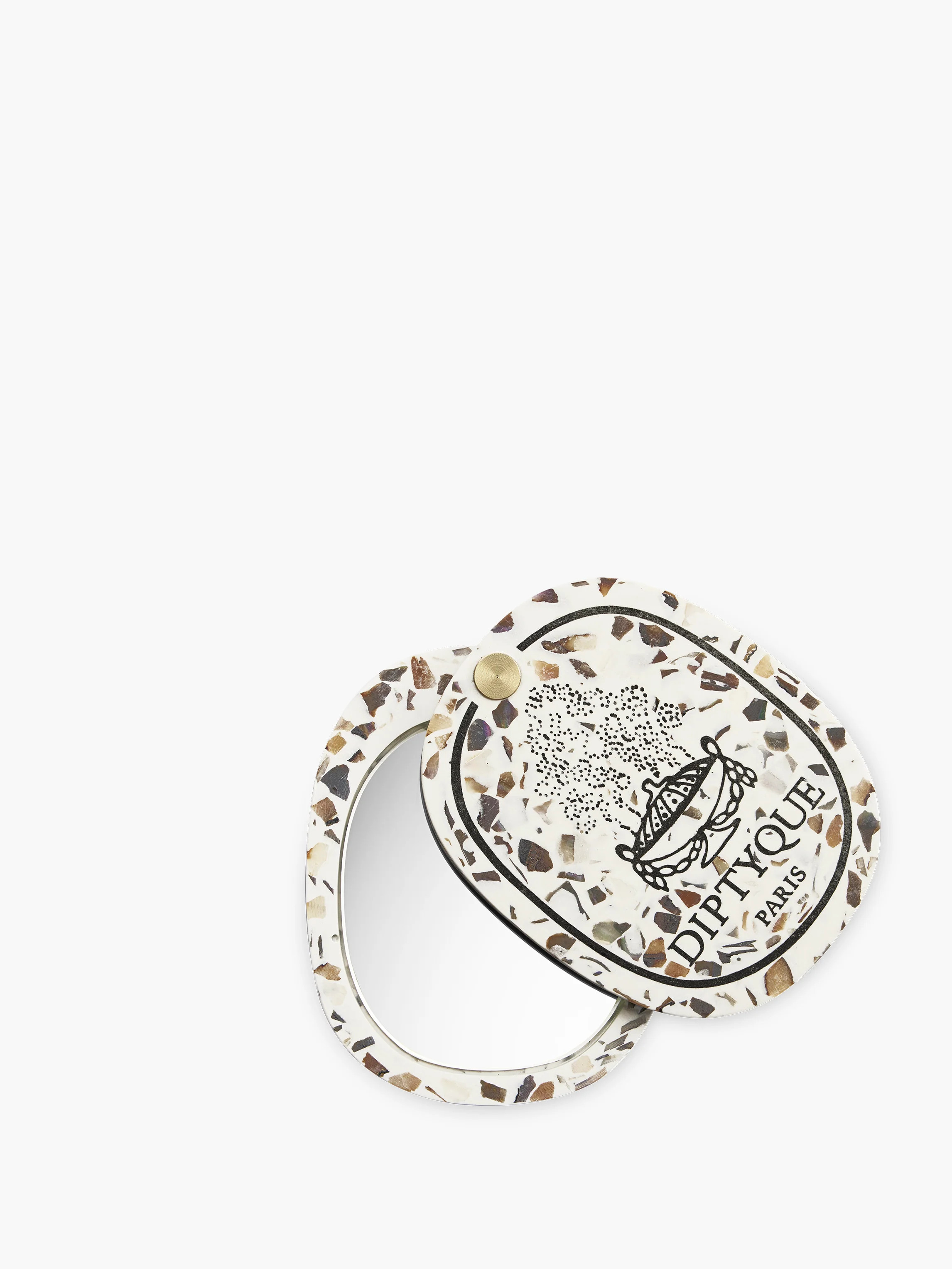 Shell Pocket Mirror - White | diptyque (US)