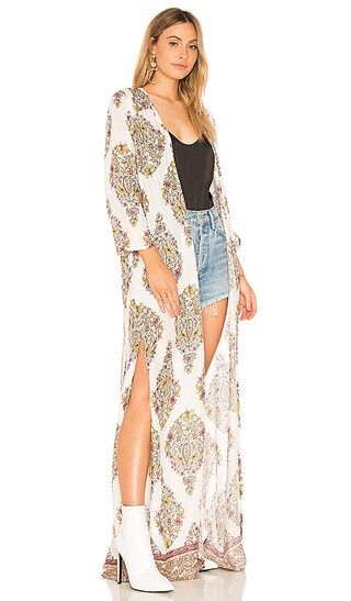 Show Me Your Mumu Karmyn Cape in Flower Shower Gauze | Revolve Clothing (Global)