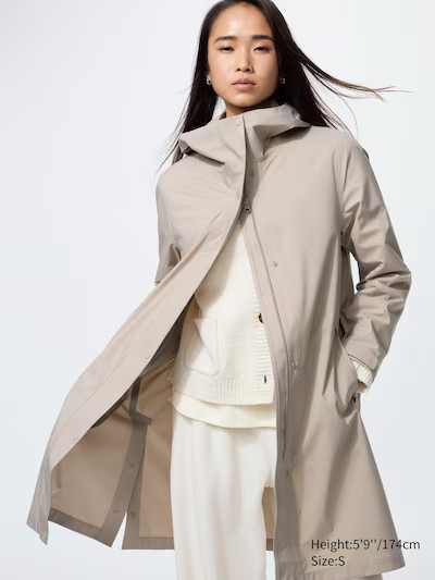 BLOCKTECH Coat (Relaxed)Colour: 31 BEIGESize: Women SXXSXSSMLXLXXLFind my sizeGet help with
findi... | UNIQLO (UK)