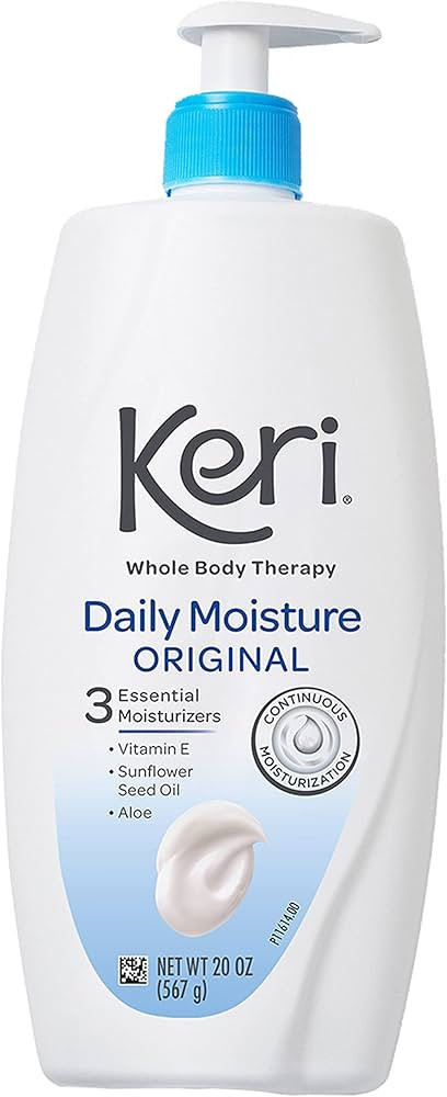 Keri Whole Body Therapy Original, Continuous Moisturization, 3 Essential Moisturizers (Vitamin E,... | Amazon (US)