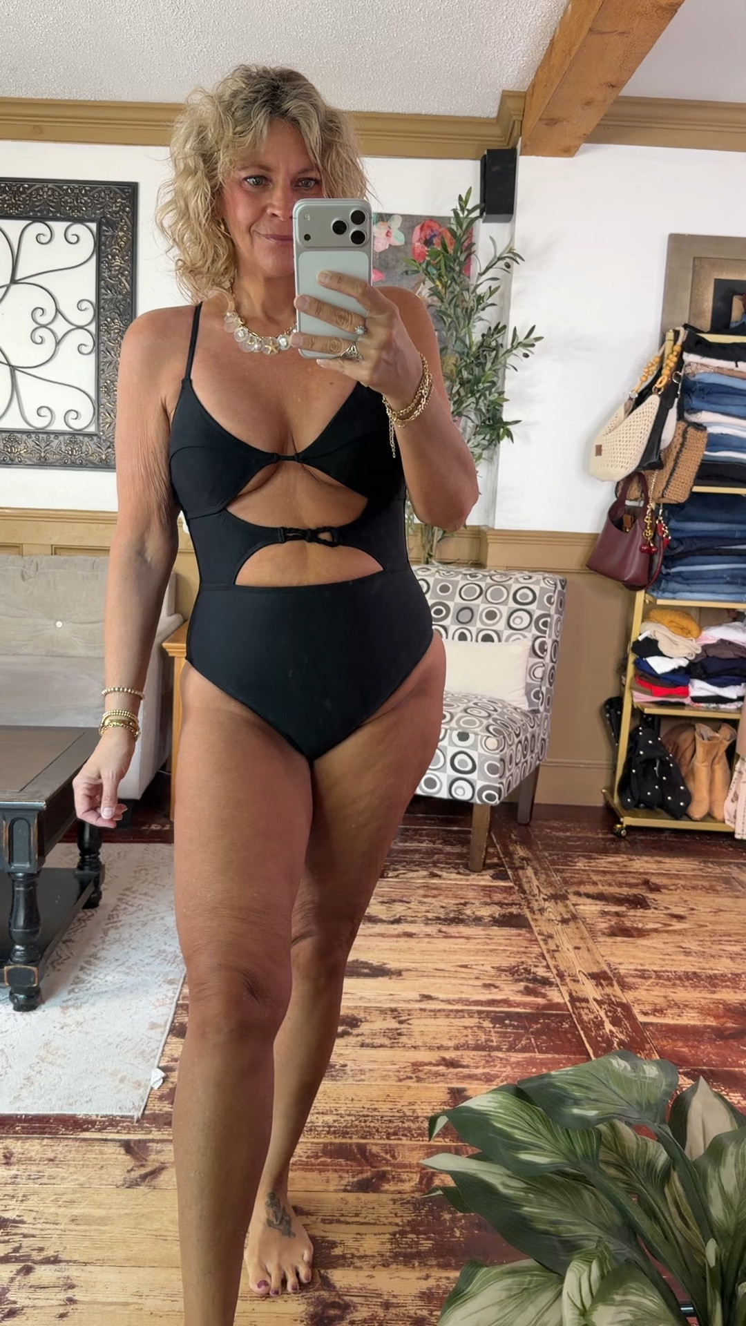 Size large Cupshe cutout swimsuit/ use code Nicole to save 15% on orders over $70

#LTKOver40 #LTKMidsize #LTKSwim
