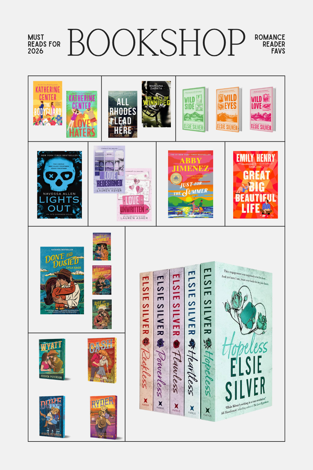 POV: your 2026 romance reading list just planned itself 💘📚
If you love romance novels, booktok favorites, and must-read romance books for 2026, this lineup is elite. From Katherine Center, Emily Henry, and Abby Jimenez to small-town romance, summer love stories, and emotional slow burns—these are the books every romance reader needs on their shelf.

Perfect for fans of contemporary romance, feel-good love stories, book club picks, and bestselling romance authors. Whether you’re stocking your TBR, refreshing your bookshelf aesthetic, or shopping gifts for a romance reader, these are absolute must-haves.

✨ Save this for later
✨ Shop my full romance book list
✨ Add these 2026 must-read romance books to your cart now

#RomanceBooks #BookTokRomance #MustReadBooks2026 #RomanceReader #BookRecommendations #LTKFinds #Bookstagram #ContemporaryRomance #EmilyHenryBooks #AbbyJimenez #KatherineCenter #ElsieSilver #RomanceNovelFavorites 

 #LTKValentine #LTKmomlife #LTKstorytime