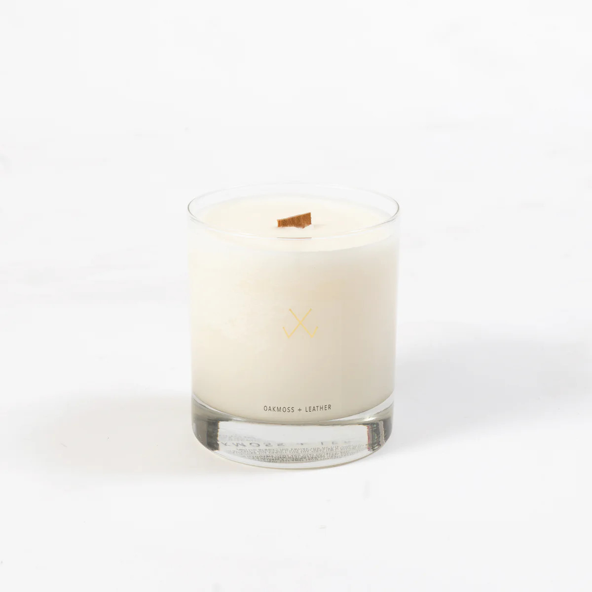 Oakmoss + Leather Candle | Stoffer Home