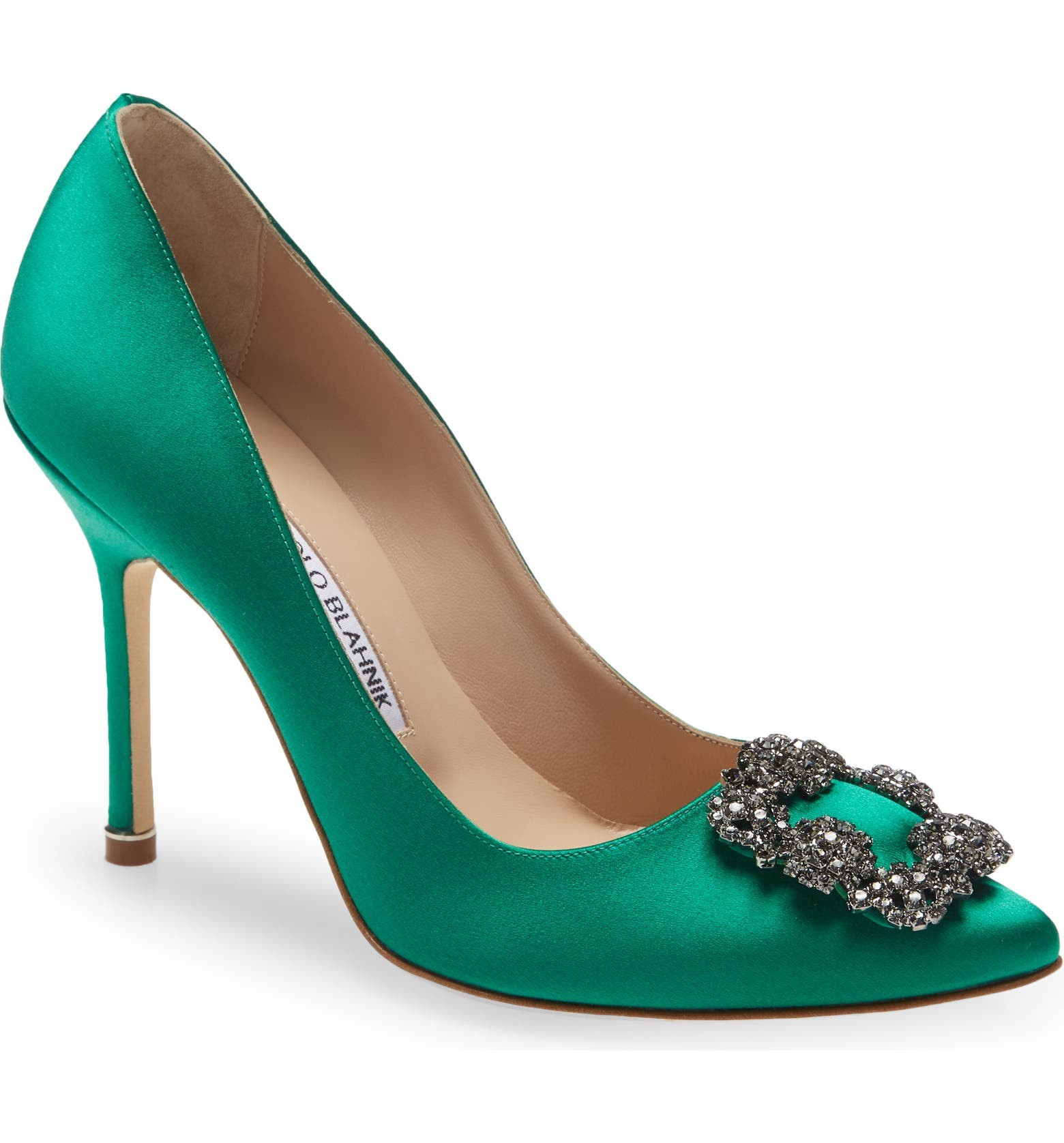 Hangisi Crystal Buckle Pump | Nordstrom