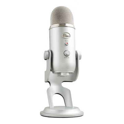 Blue Microphone - Yeti Silver: Studio USB Condenser for PC | Target