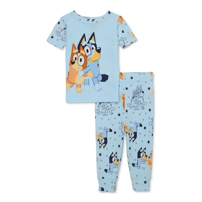 Character Toddler Snug Fit Two-Piece Sleep Set, Sizes 12M-5T - Walmart.com | Walmart (US)