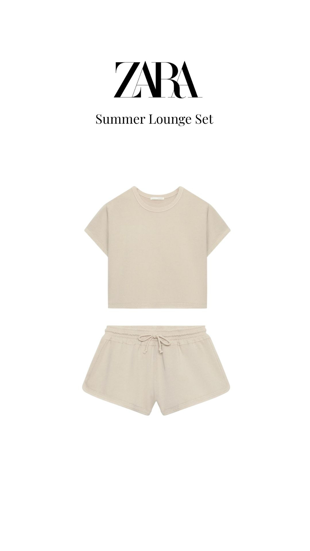 Zara Summer Lounge Set 🤎

Neutral Lounge Co-ord, Beige T-shirt and Shorts, Casual Summer Co-ord, Comfortable Home Outfit, Easy Throw On Set, Everyday Lounge Outfit, Minimal Capsule Wardrobe, Summer Travel Outfit, High Street Loungewear 

 #LTKuk #LTKspring #LTKsummer