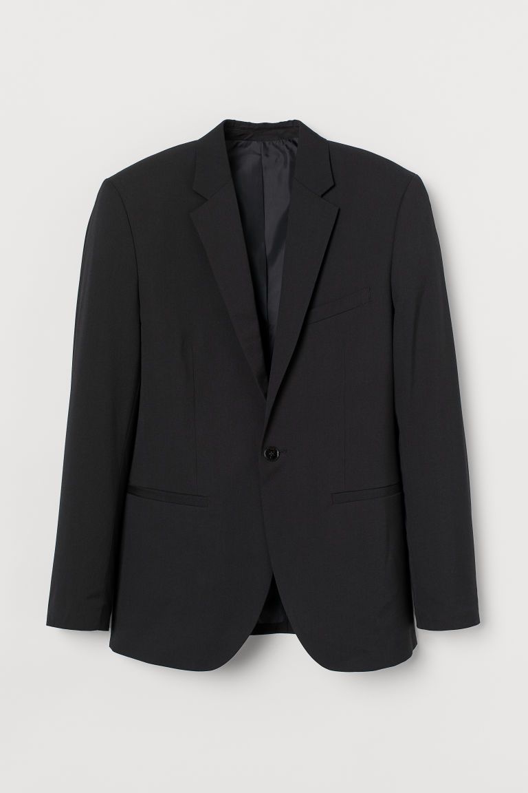 H & M - Skinny Fit Blazer - Black | H&M (US + CA)