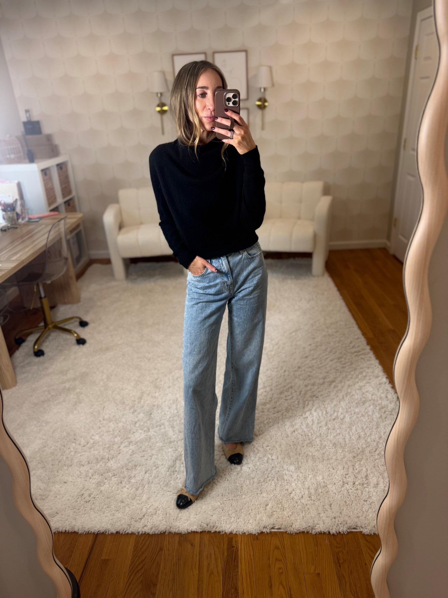 Ahhhhhh I’m obsessed with my new Chanel ballet flats! Linked some of my favorite dupes  