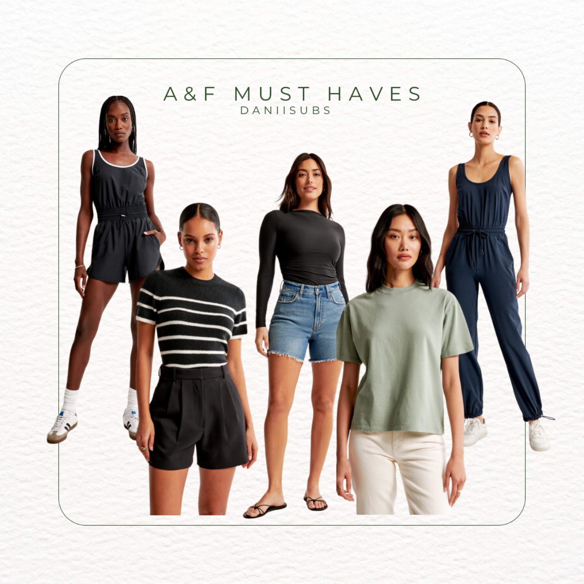 A&F products I can’t live without 

#LTKFindsUnder100 #LTKFitness #LTKTravel